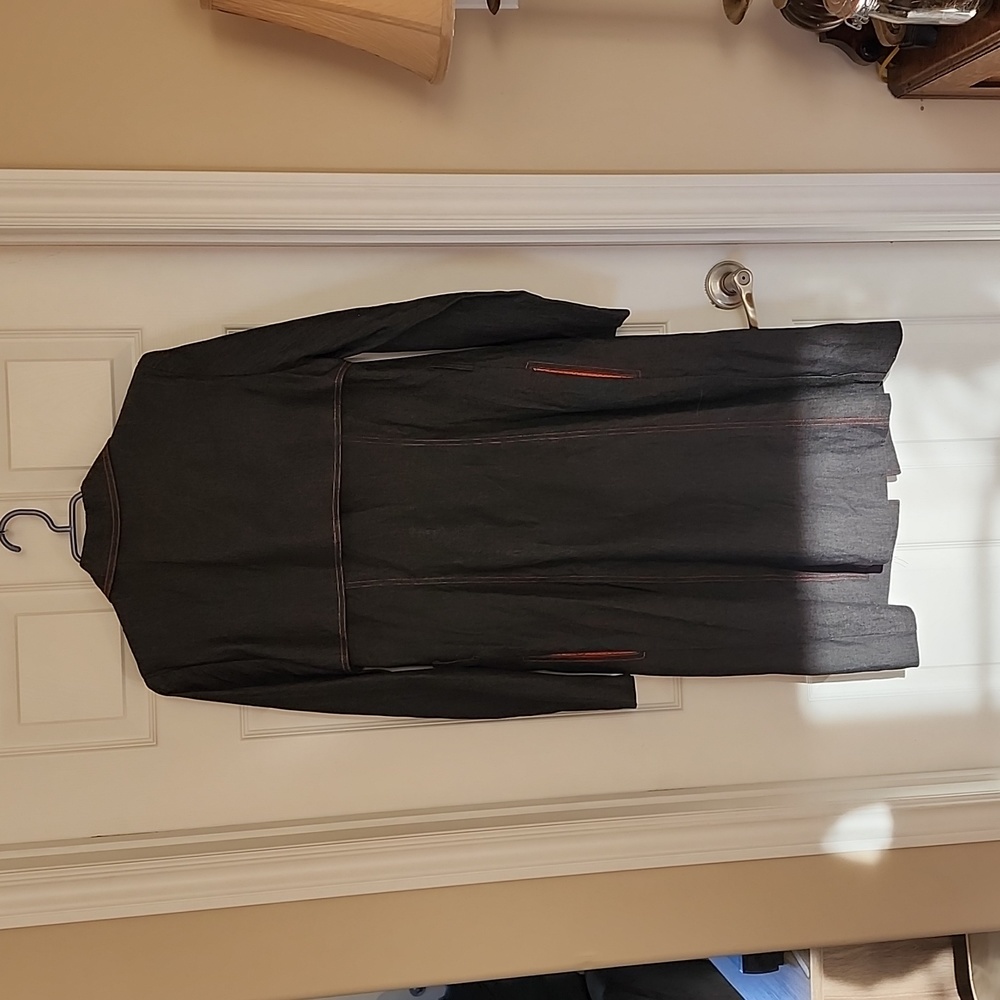 Holt Renfrew Studio Denim Trenchcoat. Size 6.‎ - Picture 3 of 3